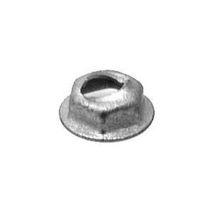 Auveco Thread Cutting Nut 3/16 Stud Size 1/2 Wshr Dia — view 2