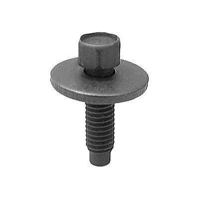 Auveco Hex Hd Sems, Dog Pt,M6-1.0X22MM,19MM Wshr,Phos — view 2