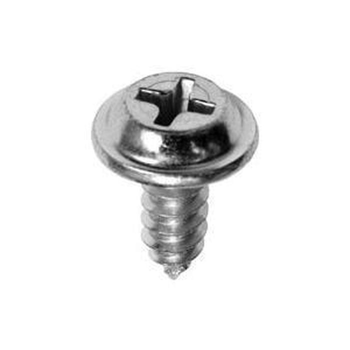 Auveco Phil Flat Wshr Hd T.S., #10 X 1/2, Zinc — view 2