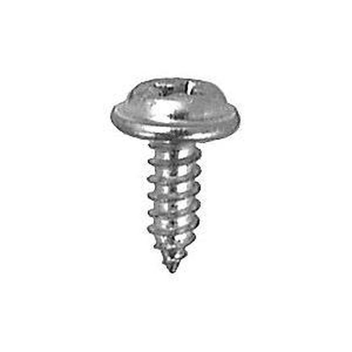 Auveco Flat Top Wshr Hd T.S., #8 X 1/2, Zinc — view 2