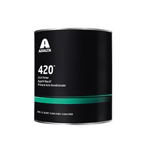 AXALTA Paint Coatings Axalta 420-4 Etch Primer, 1 qt Can, Liquid, Brown