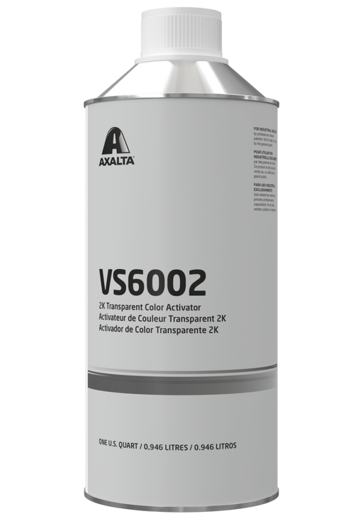 AXALTA Paint Coatings Challenger VS6002-4 2K Transparent Color Activator, 1 qt, Clear, Liquid