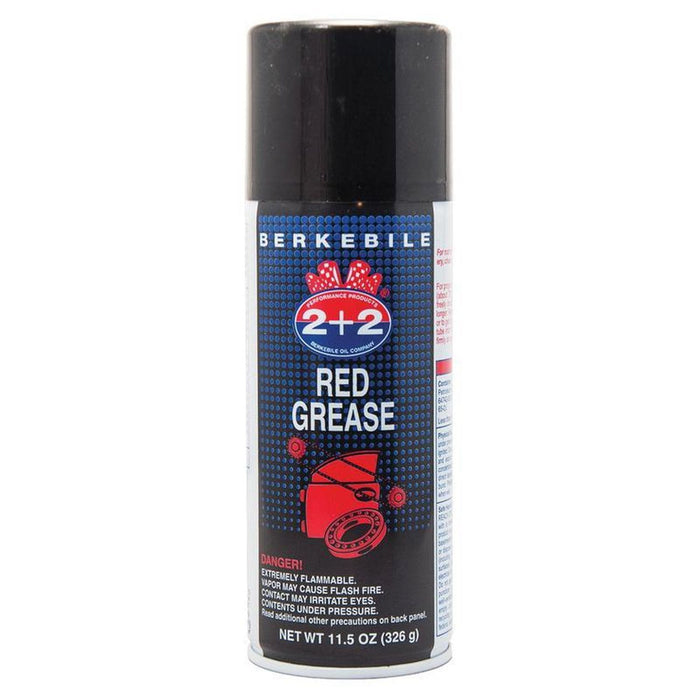 BERKEBILE OIL COMPANY 2+2 Grease, Solvent, 50 Deg C, 11.5 Oz, Aerosol Can