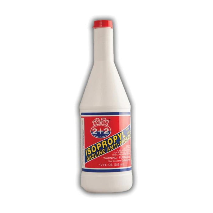 BERKEBILE OIL COMPANY 2+2 IPA Isopropyl Gas Line Anti-Freeze, 12 Fl-Oz, Bottle, Liquid