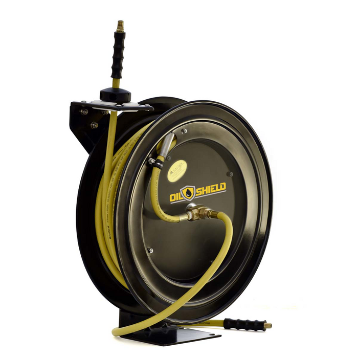 Blue Bird Air Hoses SHIELD OSR1250 20 ga. Retractable Hose Reel with 1/2" x 50' Air Hose