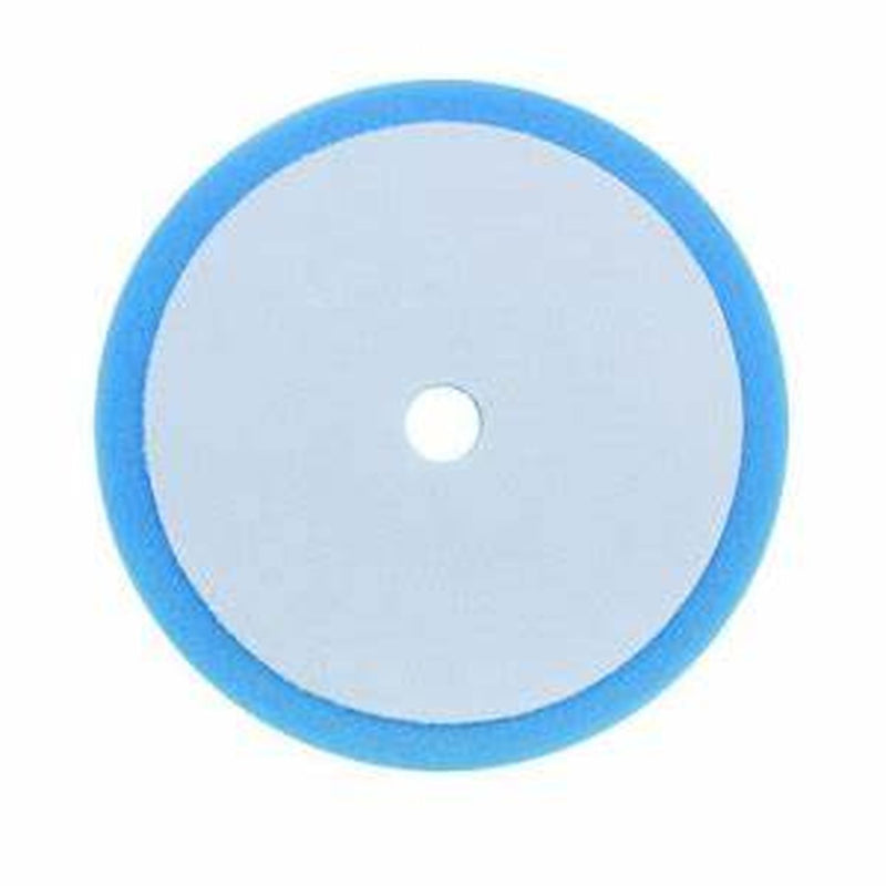 and SHINE 852FBW Grip Pad, 8 in Dia, 1 in THK, Foam Pad, Light Blue