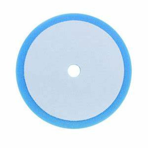 Buff and Shine and SHINE 852FBW Grip Pad, 8 in Dia, 1 in THK, Foam Pad, Light Blue