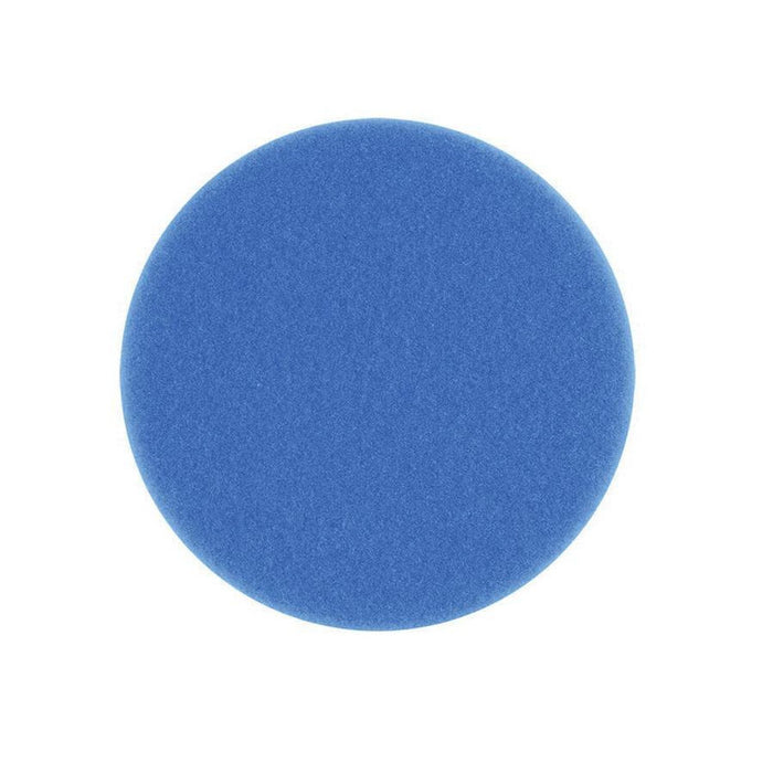 Buff and Shine Dual Headed Polisher Pad, 4 In Diameter, Polyester Foam, Blue, Grip Pad Attachme — view 2