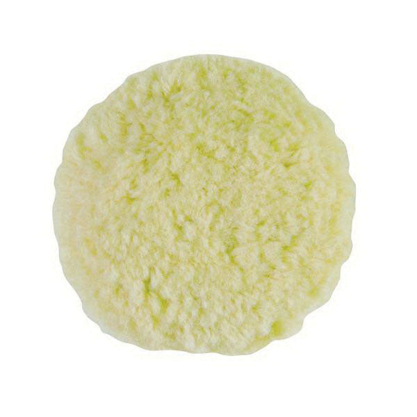 Buff and Shine and SHINE Grip Pad 301G Twist Buffing Pad, 3 in Dia, Hook and Loop Attachment, Wool P