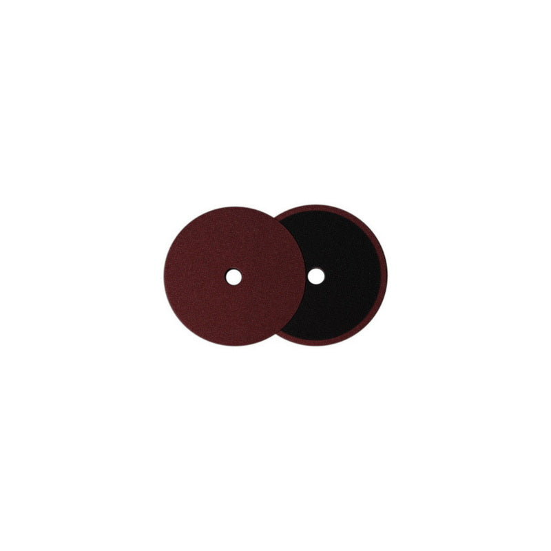 Buff and Shine and SHINE 672LTP Grip Pad, 6-1/4 in Dia, 7/8 in THK, Foam Pad, Maroon
