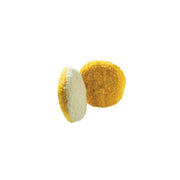 Buff and Shine and SHINE 803NY Double Sided Buffing Pad, 8 in Dia, 100% Twisted Wool Pad, Yellow — view 2