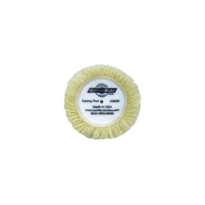 Buff and Shine TP-3 Beige 3 in Buffing Kit with Wool and Foam Pads, Backing Plate and Adapters