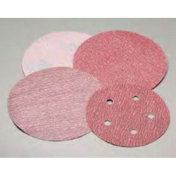 Carborundum Abrasives Carborundum Carbo Premier Red 70021 Dri-Lube Grip-On Sanding Disc, 3 in, P320