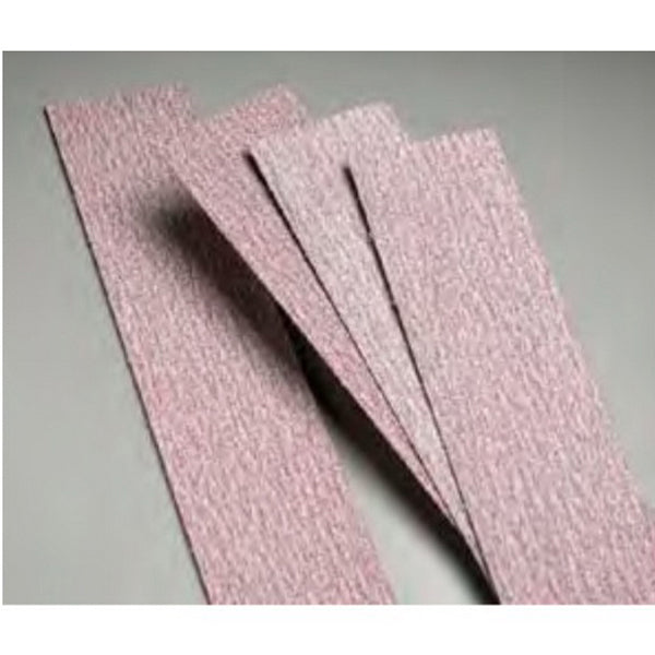 Carborundum Abrasives Carborundum Carbo Premier Red 20472 Dri-Lube Grip-On Body File Strip, 2-3/4 in