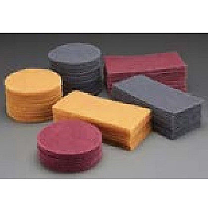 Carborundum® Carbo FiberTex 53390 Non-Woven Thin-Flex Scuff Disc, 6 in Dia