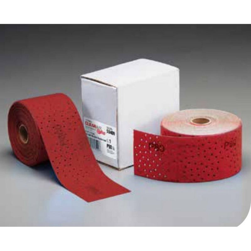 Carborundum Dri-Lube Vacuum Sheet Roll 53411, 2-3/4 in Width x 13 yd Length, P180 Grit