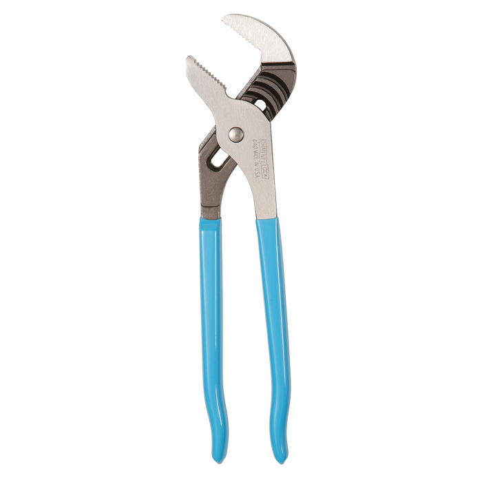 Channellock Tools Tongue And Groove Pliers, 12 In Oal, 2-1/4 In Cutting Capacity, 1/2 In W Jaw, 1-