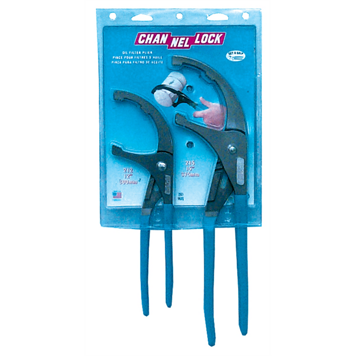 Channellock Tools 2-PC OIL FILTER PLIER SET