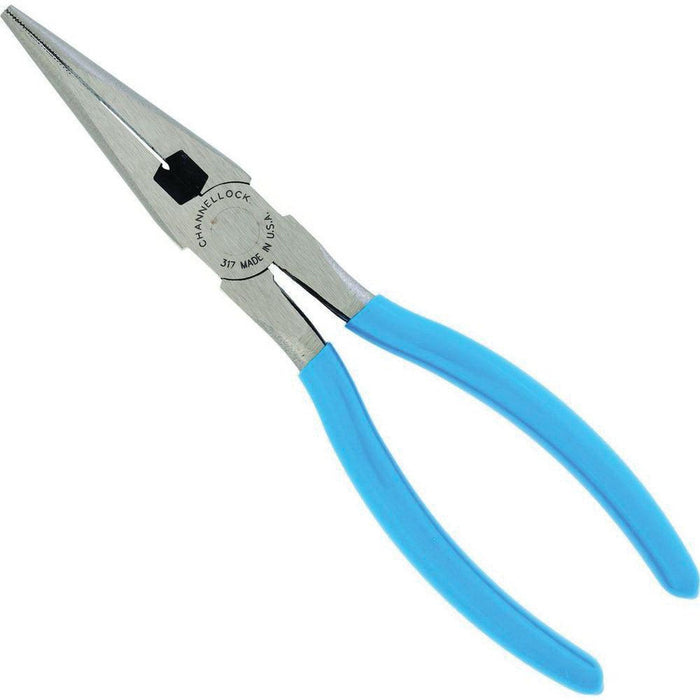 Channellock Tools Side Cutting Long Nose Pliers, 8 In Oal, 2.36 In L Jaw, 0.14 In W Tip — view 2