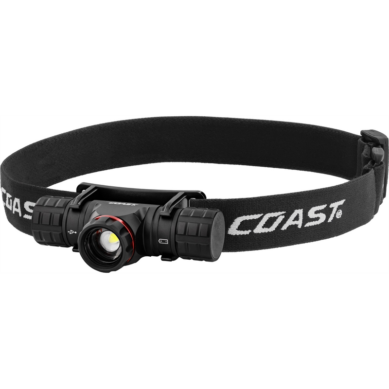 Coast XPH30R HP LED Headlamp 1000 Lumens with Dual Power, Magnetic Base, Variable Beam