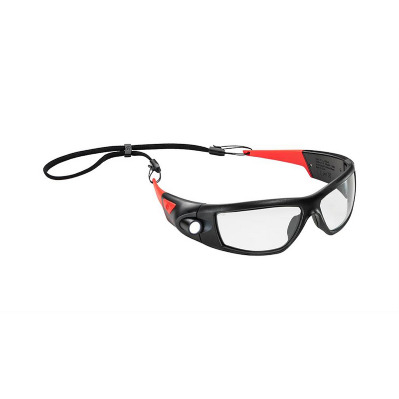 Rechargeable Bull-Eyes Spot Safety Glasses with Interchangeable Yellow an