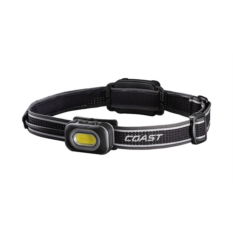 Coast RL10R Rechargeable Headlamp 750 Lumens with Variable Light Control, Red LED Option, Zithion-X