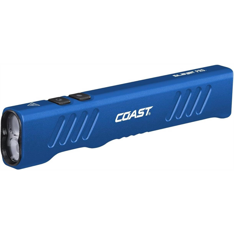 Slayer Pro 1150 Lumen Rechargeable Flashlight with Beamsaver Memory Mode - Blue