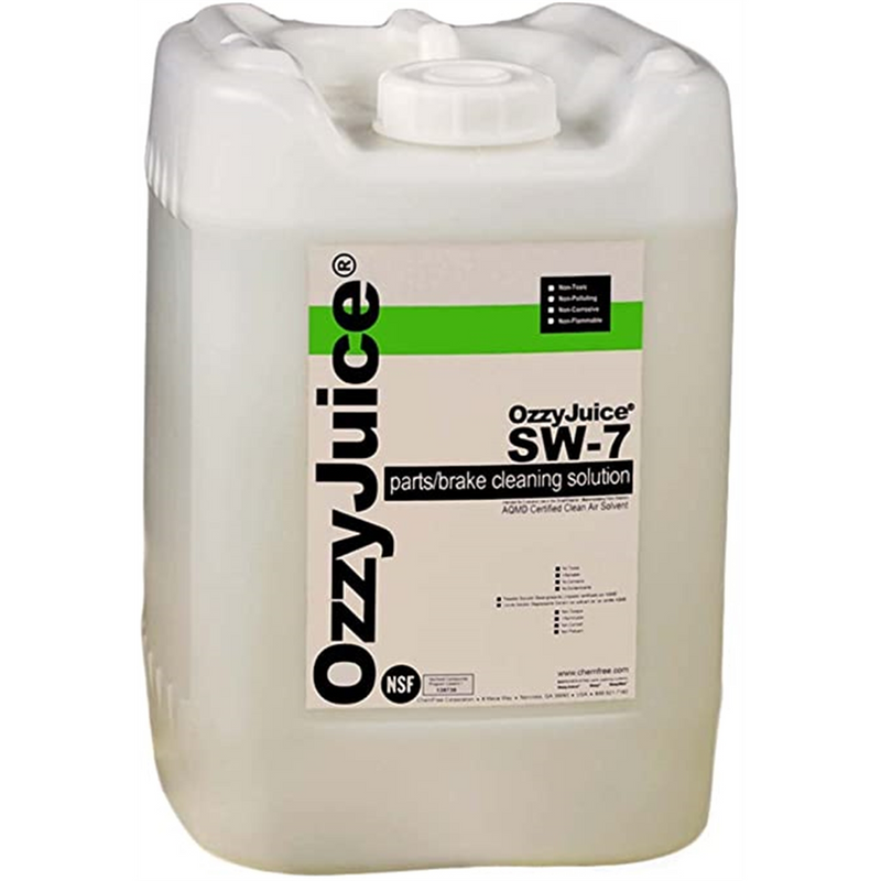 SmartWasher OzzyJuice SW-7 Parts and Brake Clean Solution, 5 Gallon