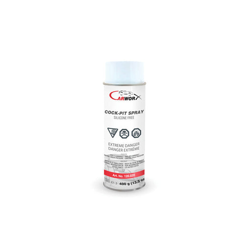 Carworx 126020 Cock-Pit Spray, 400 mL Aerosol Can