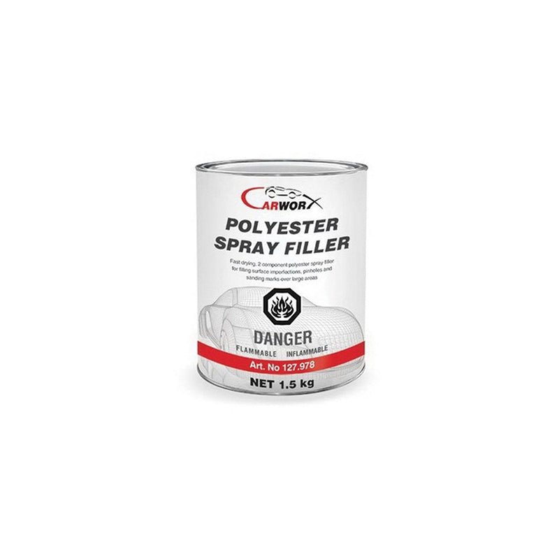 Carworx 127978 Spray Filler, 1 L, Gray