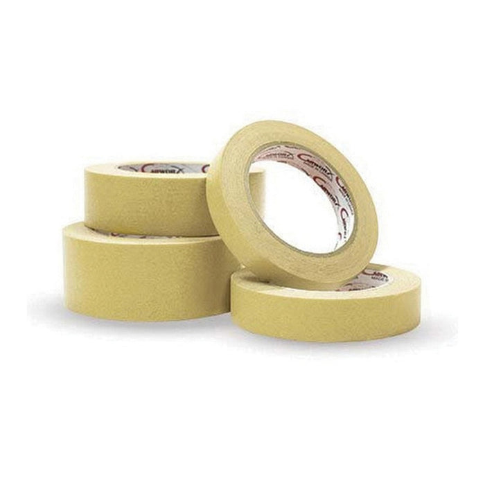 Carworx 134.806 CW-480 Series Waterproof Masking Tape, 55 m L x 1-1/2 in W, 5.7 mil THK, Blonde