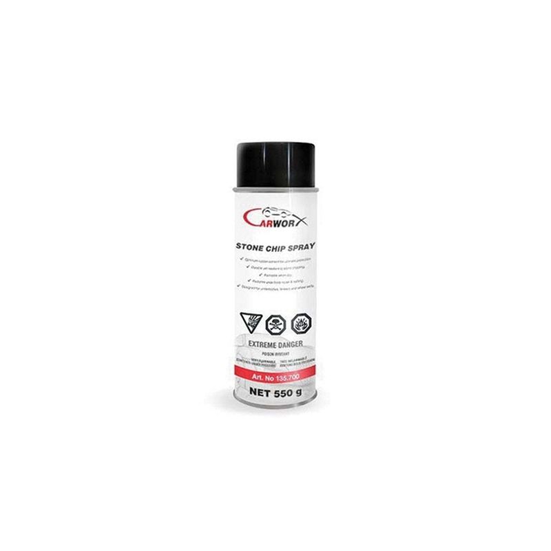 135700 Stone Chip Spray 19 oz Aerosol Black, Fast-Dry Undercoat