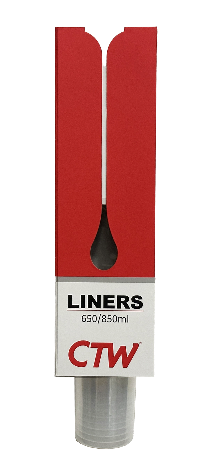 CTW International 650/850Ml Cardboard Liner Dispenser