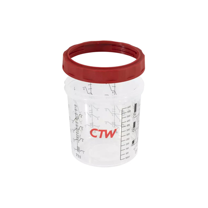 CTW International Ctw Hc-650 Spray Hard Cup And Collar, 650 Ml Capacity
