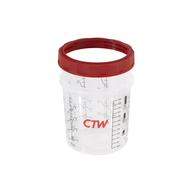 Ctw Hc-650 Spray Hard Cup And Collar, 650 Ml Capacity