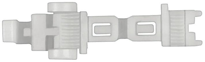 Disco Automotive Hardware White Nylon Door Rod Clips