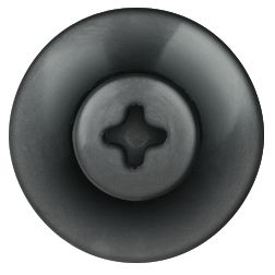 Disco Automotive Hardware Black Nylon Phillips Screw Ret