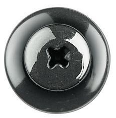 Disco Automotive Hardware Black Nylon Grille Screw Ret