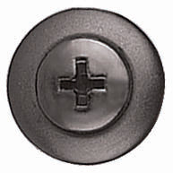 Disco Automotive Hardware Black Nylon Phillips Screw Ret