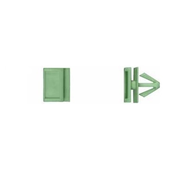 Disco Automotive Hardware Green Nylon Moulding Clips