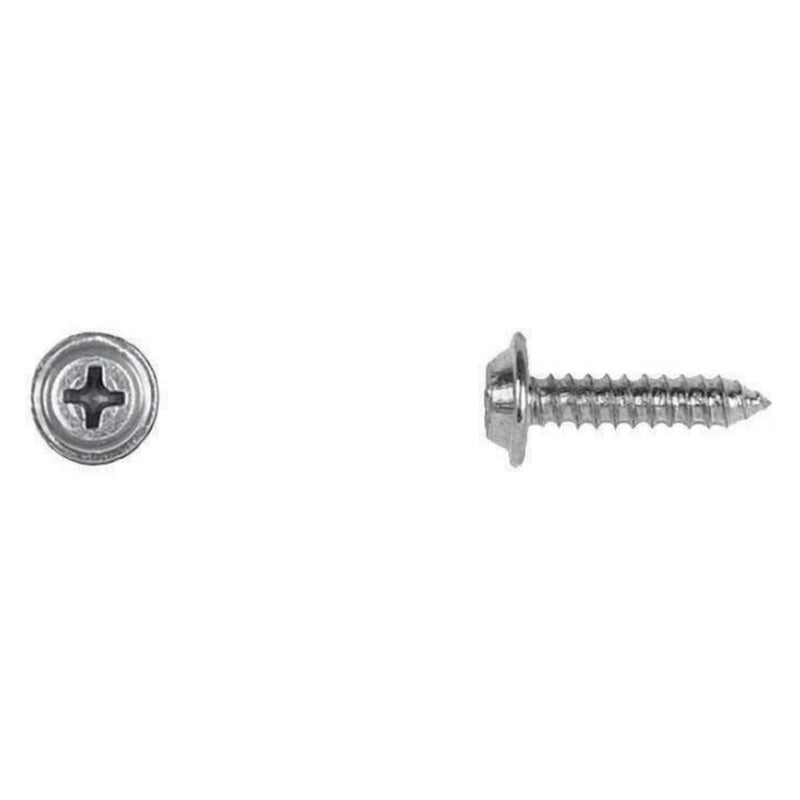 8 x 3/4" 13/32" O.D. Washer Phillips