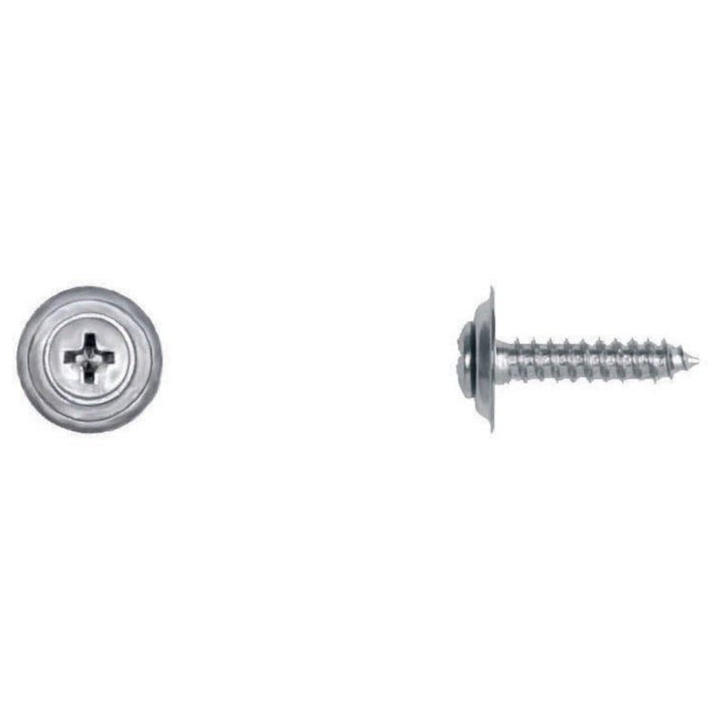 Chrome Sems Trim Screws