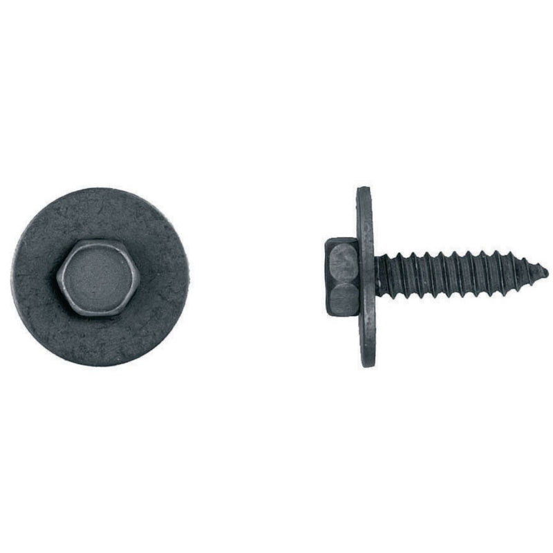 Black Hex Head Sems Screws