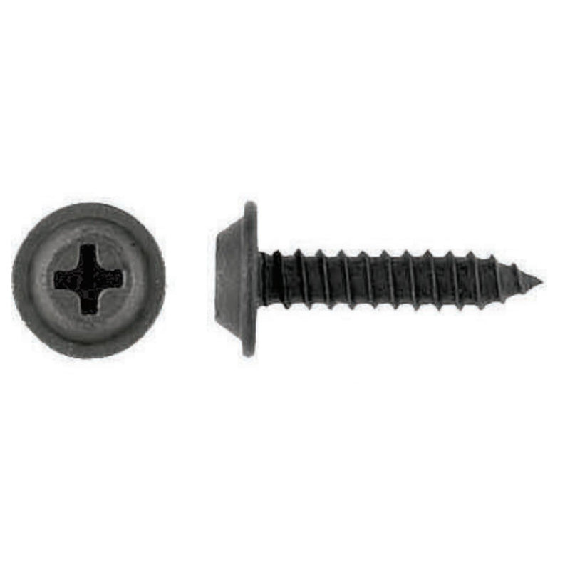 Black Flat Top Phil Screws