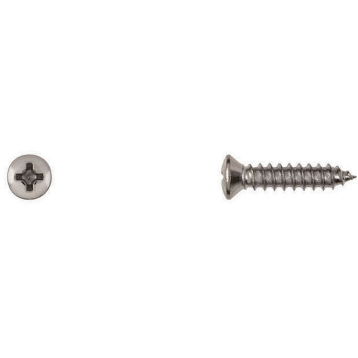 Disco Automotive Hardware 8 X 1" #6 Head Phillips Oval Hea