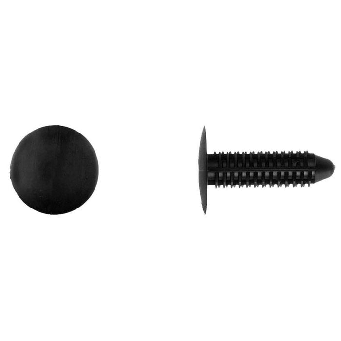 Disco Automotive Hardware Black Nylon Shield Retainers