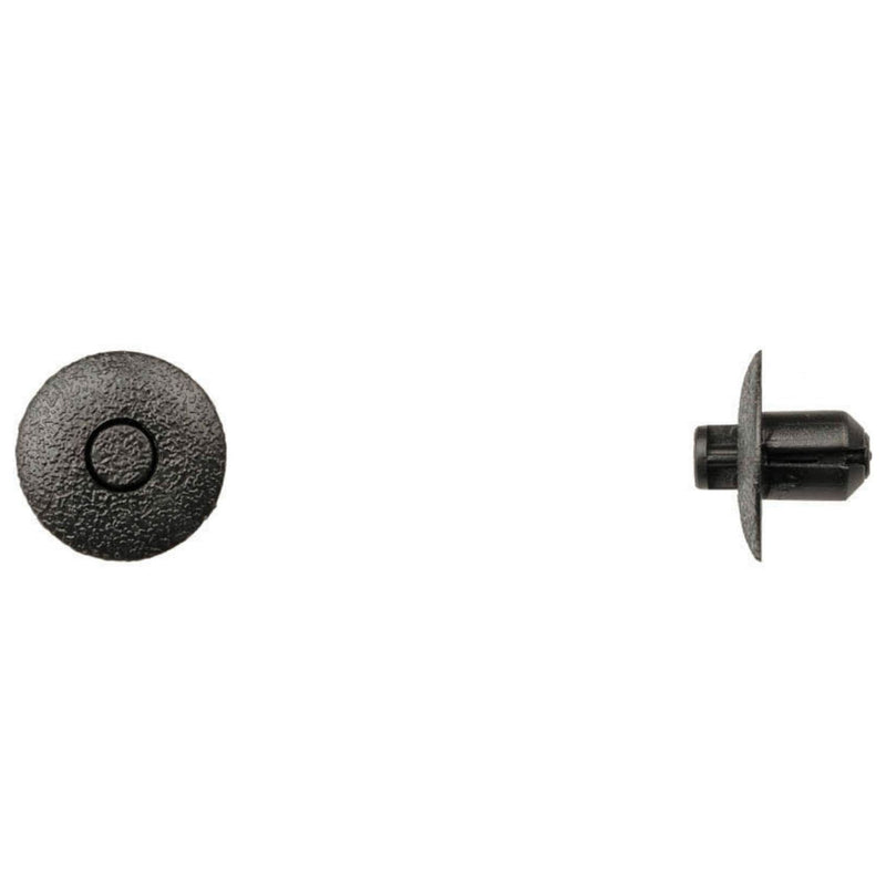 Black Nylon Push Type Retainer