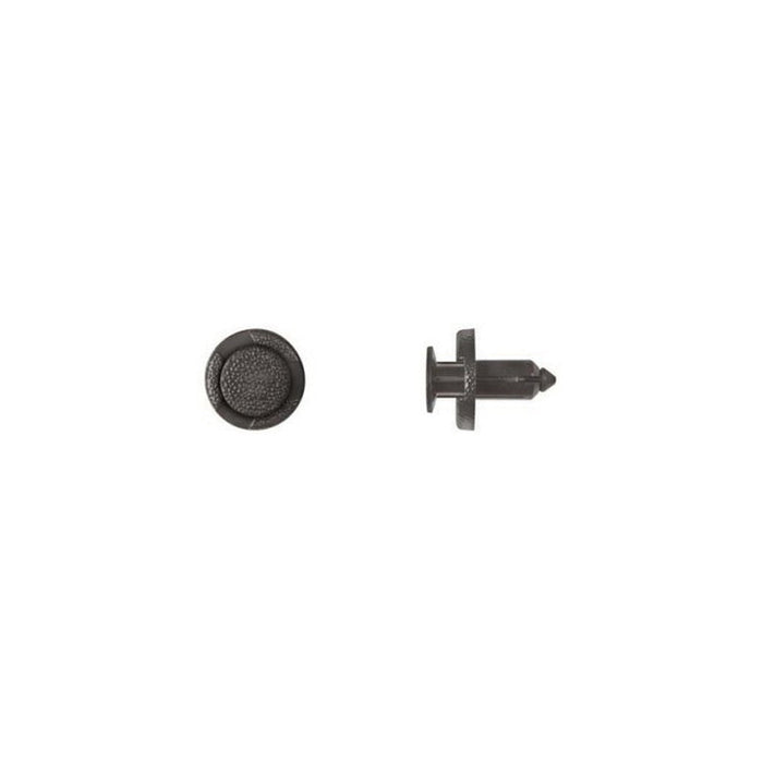 Disco Automotive Hardware 10616MT Push-Type Retainer, 13 mm L Stem x 5/16 in Hole, Nylon, Black