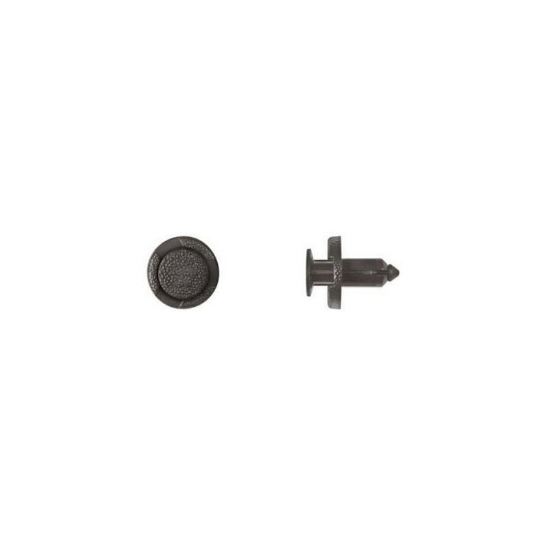 Disco Automotive Hardware 10616MT Push-Type Retainer, 13 mm L Stem x 5/16 in Hole, Nylon, Black