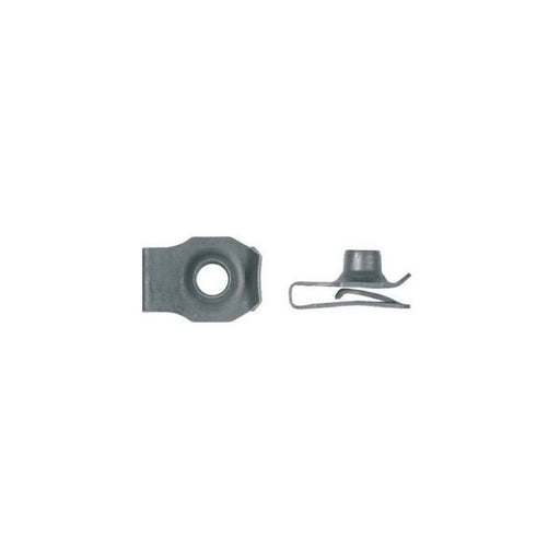 Disco Automotive Hardware 5412MT Extruded U-Nut, 3/8 in - 16 TPI Screw, Black